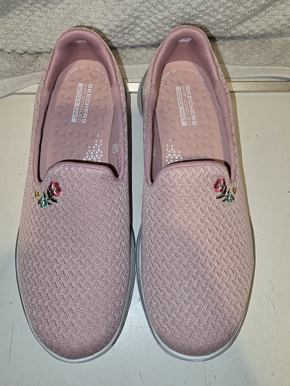 Skechers Women's Pink Slip-On Casual Sneakers